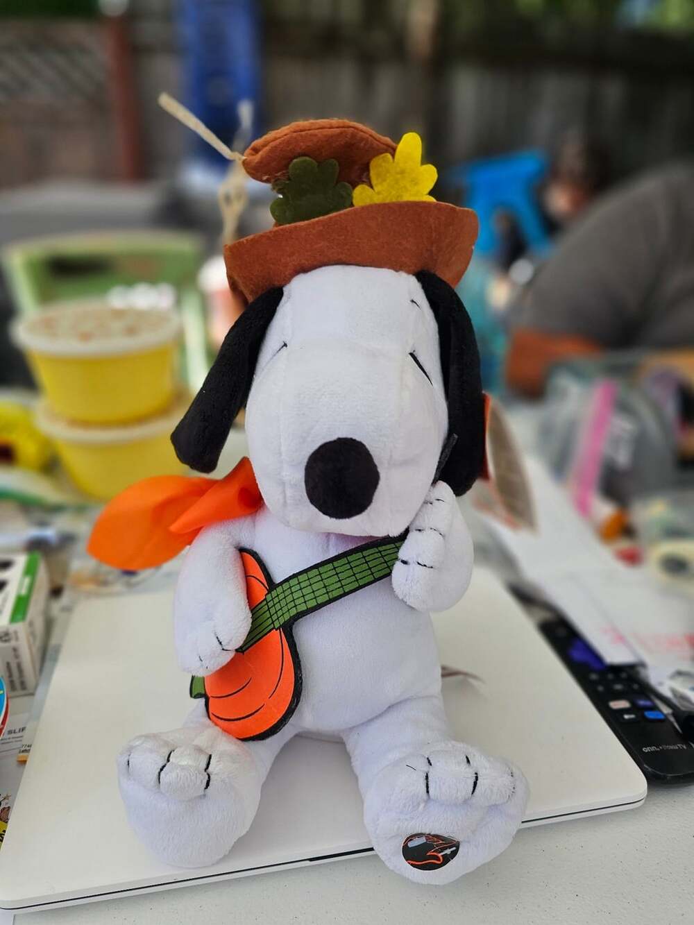 Hallmark Peanuts Halloween Snoopy Plush With Pumpkin